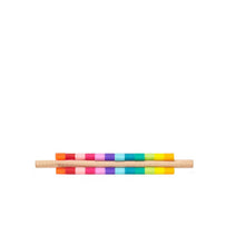 Charger l'image dans la galerie, Lot de 12 marque-verres arc-en-ciel en silicone réutilisable