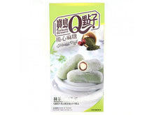 Charger l'image dans la galerie, Mochi Roll - Thé vert et Haricot rouge au lait 5pcs - 150G (TAIWAN DESSERT Q)