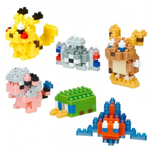 Charger l'image dans la galerie, Nanoblock Pokémon - Pack complet de 6 (Type Électrique)