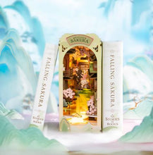 Charger l'image dans la galerie, DIY Book Nook 3D - Falling Sakura (ROLIFE)