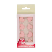 Charger l'image dans la galerie, FunCakes Décors en Sucre - Cœur rose - Set/8