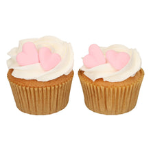 Charger l'image dans la galerie, FunCakes Décors en Sucre - Cœur rose - Set/8
