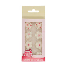 Charger l'image dans la galerie, FunCakes Décors en Sucre - Blossom Mix White/Pink - Set/32