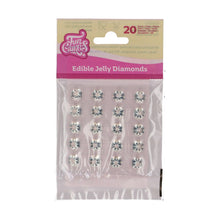 Charger l'image dans la galerie, FunCakes Comestible Jelly Diamonds - Clear - pk/20