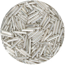 Charger l'image dans la galerie, FunCakes Bâtons de Sucre Métalliques XL - Argent - 70g