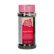 Charger l'image dans la galerie, FunCakes Perles en Sucre Large - Noir Brillant - 80g