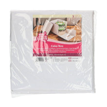 Charger l'image dans la galerie, FunCakes Boîte à Gâteau Blanc - 25.5x25.5x25cm pcs/1