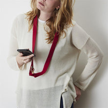 Charger l'image dans la galerie, Tour de cou/bandoulière smartphone universelle en tissu - (2 couleurs disponibles, aléatoire)