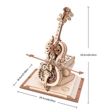 Charger l'image dans la galerie, ROKR Magic Cello - Vue rapprochée de la caisse de résonance