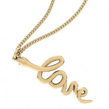 Charger l'image dans la galerie, Collier plaqué or 18 carats CHOCLI "love snake" - serpent d'amour