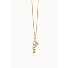 Charger l'image dans la galerie, Collier plaqué or 18 carats CHOCLI "love snake" - serpent d'amour