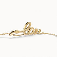 Charger l'image dans la galerie, Collier plaqué or 18 carats CHOCLI "love snake" - serpent d'amour