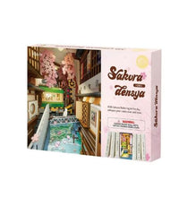 Charger l'image dans la galerie, DIY Book Nook 3D - Sakura Densya (ROLIFE)