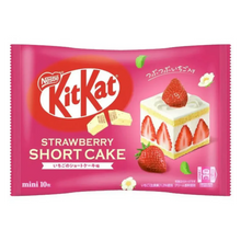 Charger l'image dans la galerie, Kit Kat mini japonais en pack strawberry shortcake - shortcake aux fraises 10PCS, 116G