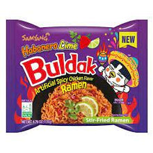 Charger l'image dans la galerie, Hot chicken -  BULDAK - HABANERO LIME 1pcs 135G (SAMYANG)