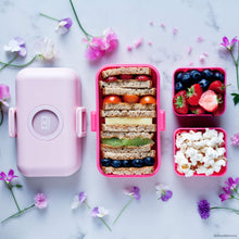 Charger l'image dans la galerie, Boîte repas bento MB Tresor enfants - Rose Litchi 0.8L (MONBENTO)