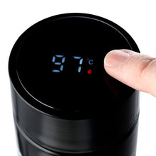 Charger l'image dans la galerie, Bouteille thermo avec thermomètre digital - Pac-Man 450ML