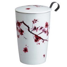 Charger l'image dans la galerie, Tisanière porcelaine cerisier en fleur 350ml - Teave