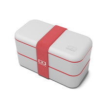 Charger l'image dans la galerie, Boîte repas bento MB Original - Coton red 1L (MONBENTO)