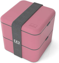 Charger l'image dans la galerie, Boîte repas bento MB Square - Rose blush 1.7L (MONBENTO)