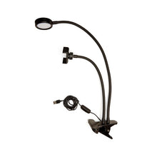 Charger l'image dans la galerie, Kit de streaming en direct (support de téléphone clipsable + lumière LED)