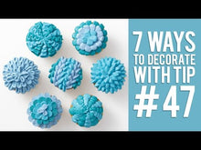 Charger et lire la vidéo dans la visionneuse de la Galerie, Wilton Douille #047 Basket Weave Carded