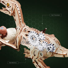 Charger l'image dans la galerie, Rolife Vélociraptor - Puzzle 3D Mécanique en Bois

