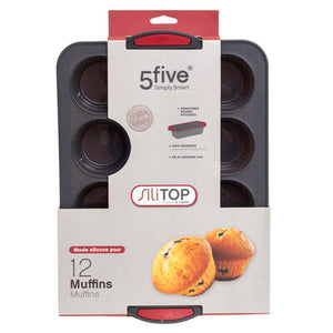 Moule Silicone - 12 Muffins