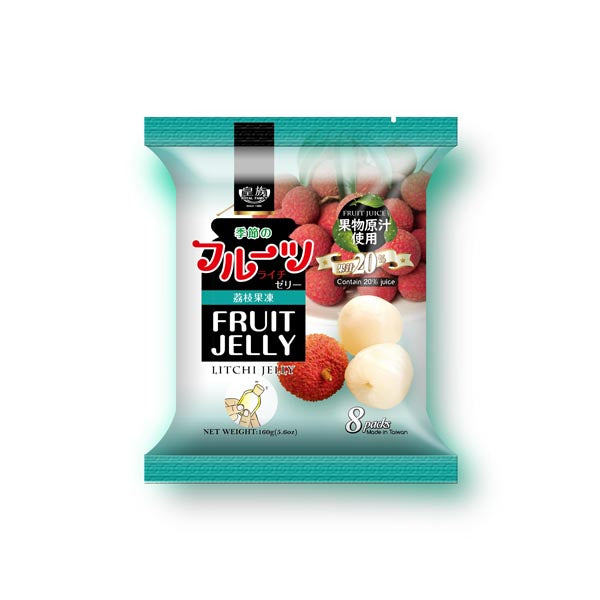 Fruit Jelly - Litchi, 160G (ROYAL FAMILY)