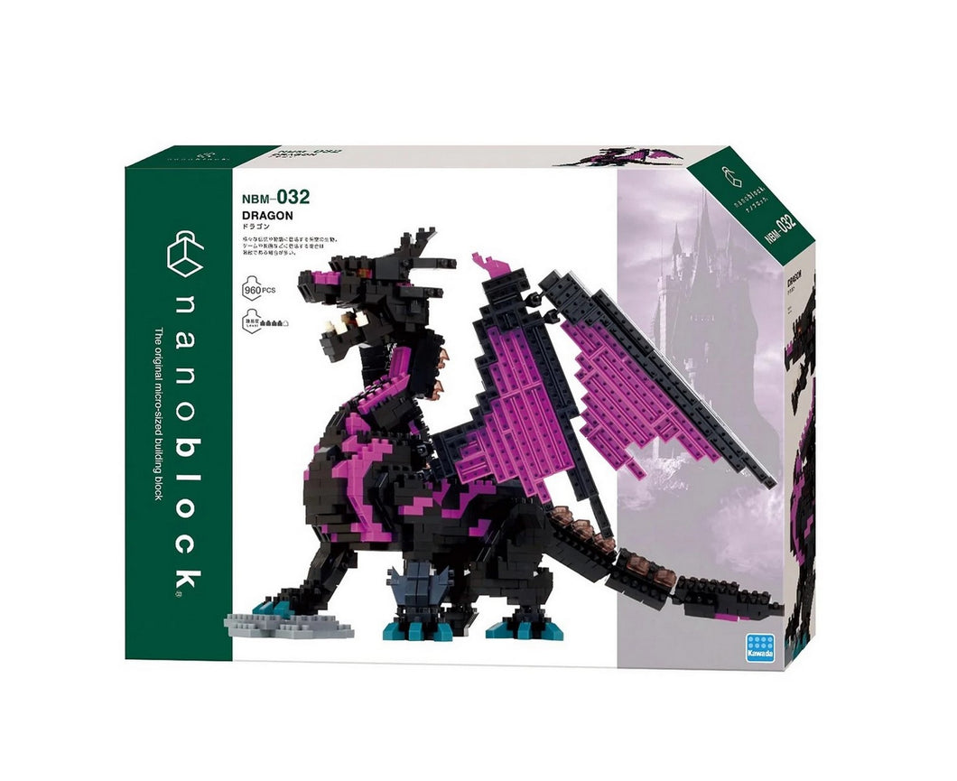 Nanoblock Animaux fantastiques - Dragon (grand format)