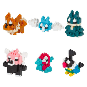 Nanoblock Pokémon - Pack complet de 6 (Type Normal)