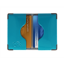 Charger l'image dans la galerie, Porte-cartes 2 cartes Color Pop — bleu canard vernis
