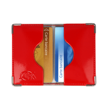Charger l'image dans la galerie, Porte-cartes 2 cartes Color Pop — rouge vernis

