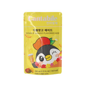 Boisson coréenne sachet double mango flavored ade - mangue 230ML (CANTABILE) (Copie)