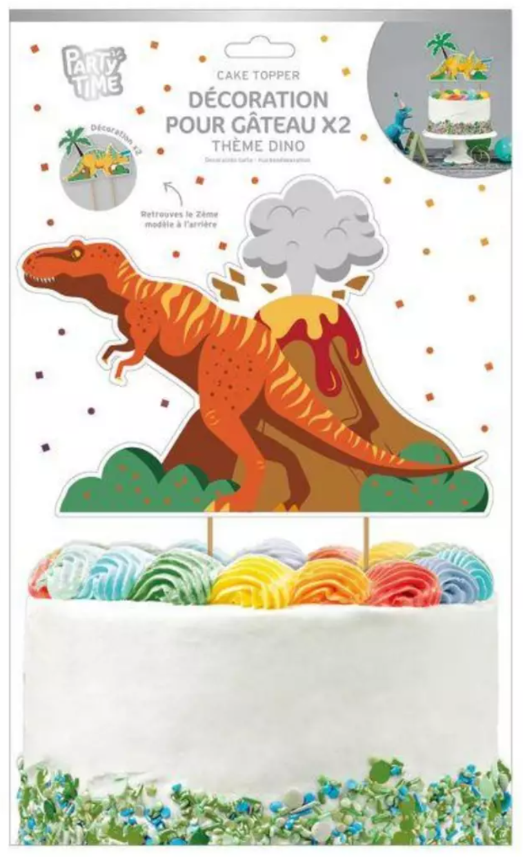 Cake Topper - Thème Dino