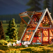 Charger l'image dans la galerie, Rolife A-Frame Cabin - Chalet miniature assemblé, vue d'ensemble
