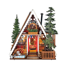 Charger l'image dans la galerie, Rolife A-Frame Cabin - Détail de la façade et des vitres panoramiques
