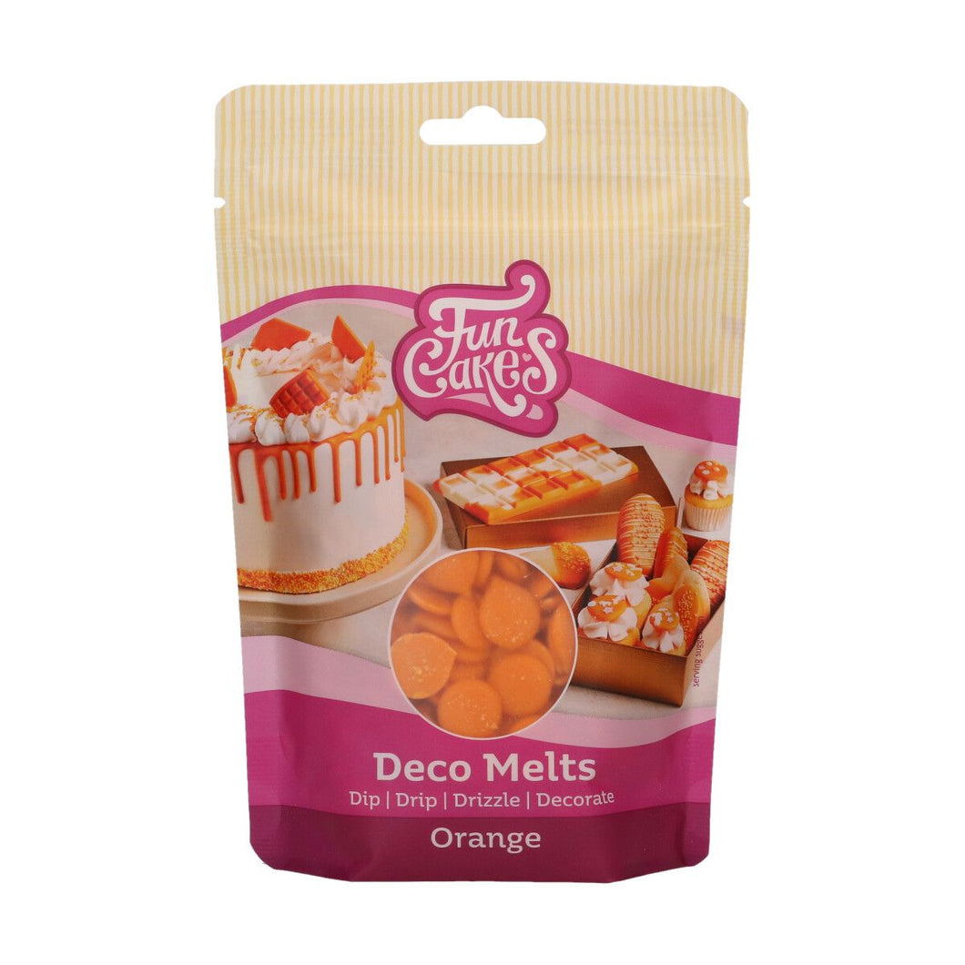 FunCakes Deco Melts - Orange - 250g