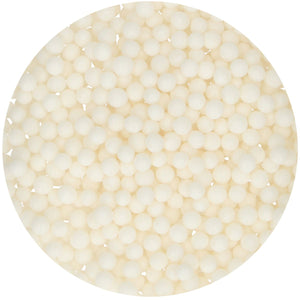 FunCakes Perles en Sucre Moelleuses - White - 60 g