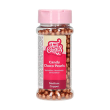 Charger l&#39;image dans la galerie, FunCakes Choco Pearls Medium - Copper - 80 g
