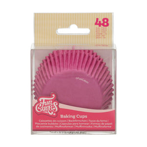 FunCakes Caissettes à Cupcakes - Rose - pcs/48