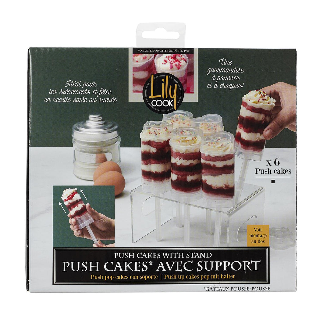 Push cakes avec support