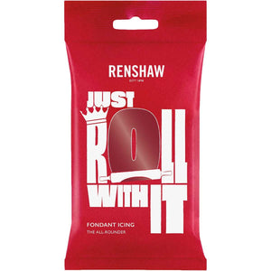 Renshaw Pâte à Sucre Extra - Ruby Red - 250g