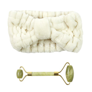 Coffret masseur jade & bandeau