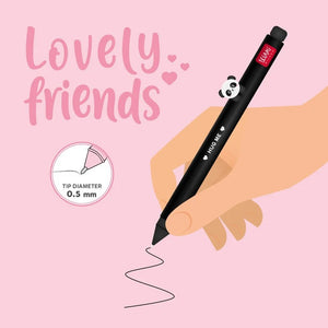 Stylo à encre gel "Lovely Friends" - plusieurs thèmes disponibles, au choix (LEGAMI)