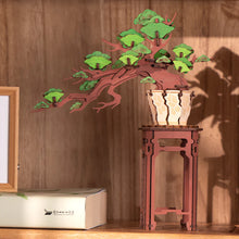 Charger l'image dans la galerie, Rolife Evergreen Pine Bonsai - Mise en scène décorative

