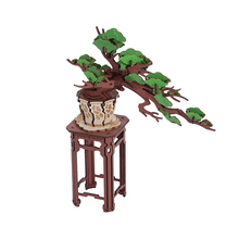 Charger l'image dans la galerie, Rolife Evergreen Pine Bonsai - Bonsaï en bois monté, vue détourée
