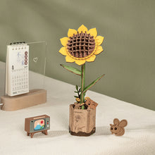 Charger l&#39;image dans la galerie, DIY Flower - Sunflower (ROWOOD)
