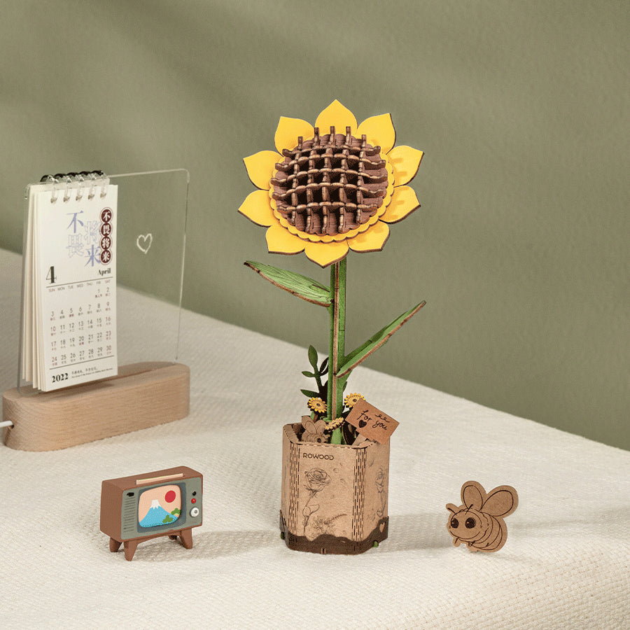DIY Flower - Sunflower (ROWOOD)