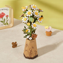 Charger l'image dans la galerie, Rowood Chamomile - Camomilles en bois dans leur pot en carton
